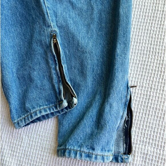 Vintage George Marciano for Guess High Rise Tapered Ankle Zipper Jeans size 29 - Picture 9 of 13